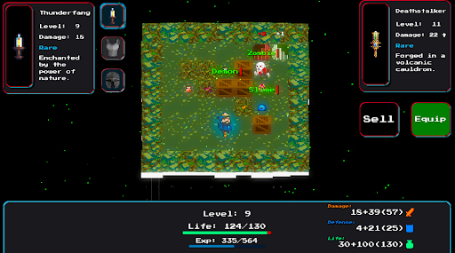 Monster Siege Tactics: RPG ekran görüntüsü
