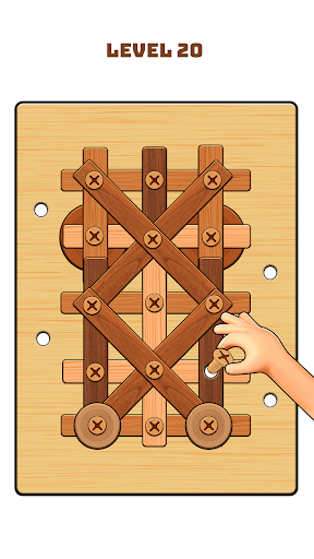 Nuts & Bolts Game: Wood Puzzle ekran görüntüsü