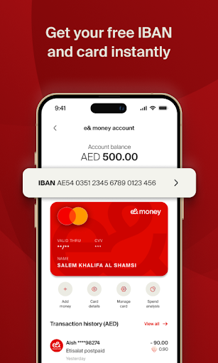 e& money UAE ekran görüntüsü