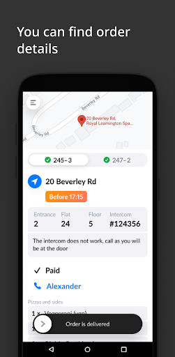 Dodo Courier ekran görüntüsü