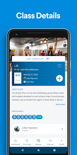 Gym Plus ekran görüntüsü