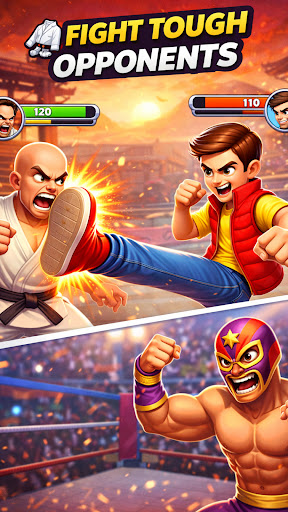 Kick Master: Fighting Game ekran görüntüsü