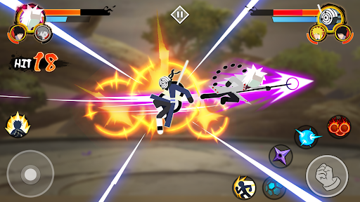 Stickman Ninja 3v3 Battle ekran görüntüsü
