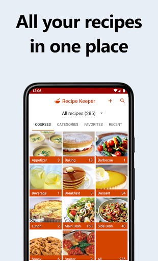 Recipe Keeper ekran görüntüsü