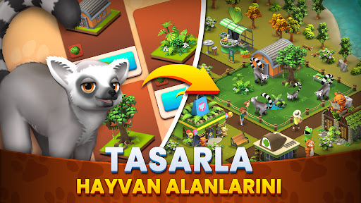 Zoo Island: Vahşi Aile Parkı ekran görüntüsü