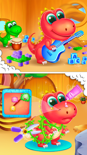 Dino daycare game ekran görüntüsü