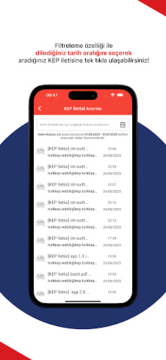TÜRKKEP Mobil KEP ekran görüntüsü