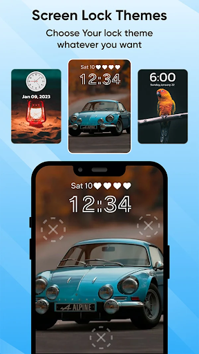 Touch Lock Screen Touch Photo ekran görüntüsü