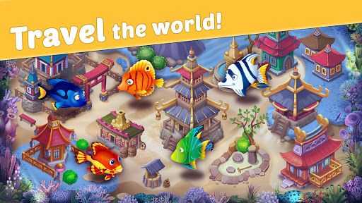 Reef Rescue: Match 3 Adventure ekran görüntüsü