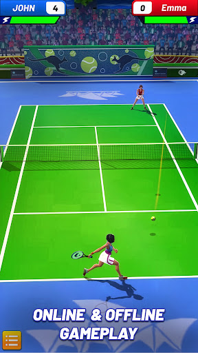Tennis Hero - Multiplayer Game ekran görüntüsü