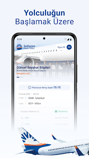 SunExpress Airlines ekran görüntüsü