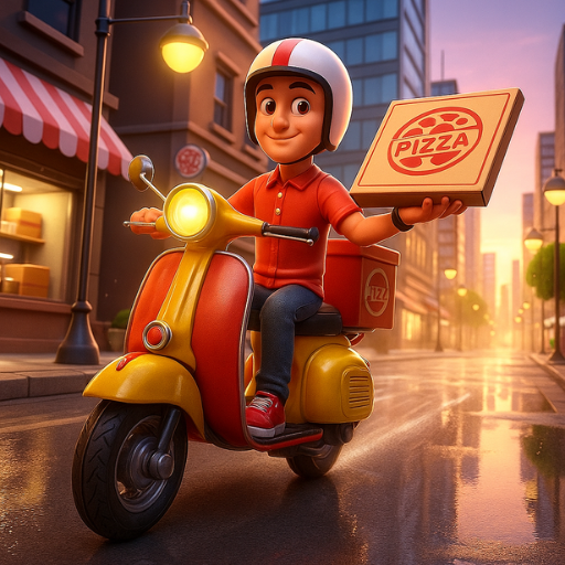 Pizza Dağıtımcısı Mücadelesi