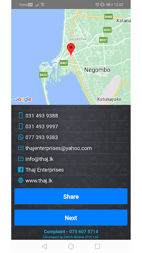 Thaj Enterprises ekran görüntüsü
