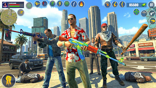 Open World Gangster Car Game ekran görüntüsü
