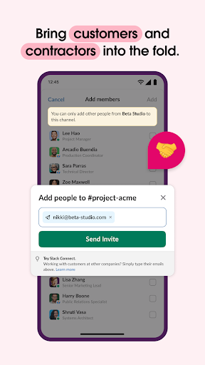 Slack ekran görüntüsü
