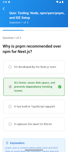 Learn Next.js ekran görüntüsü