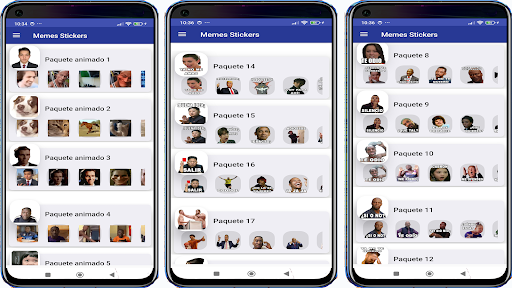 Stickers Con Frases Animados ekran görüntüsü