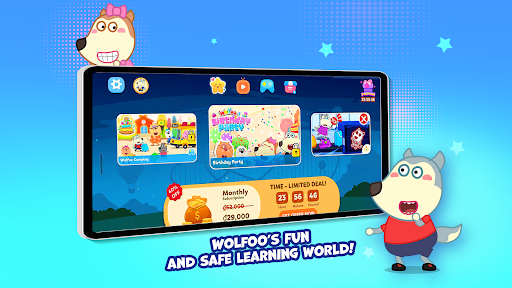 Wolfoo Lingo World: Education ekran görüntüsü