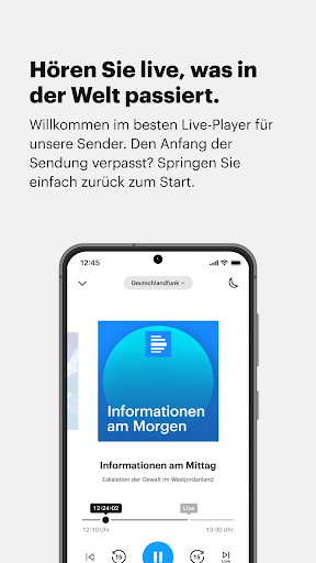 Deutschlandfunk ekran görüntüsü