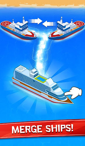 Merge Ship - Idle Tycoon Game ekran görüntüsü