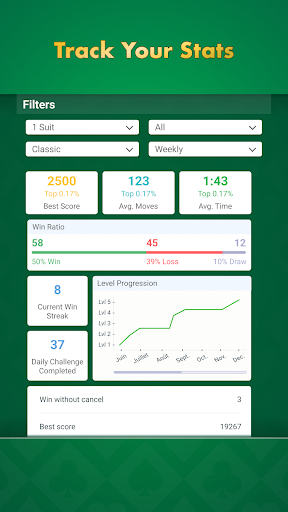 Spider Solitaire - Master ekran görüntüsü