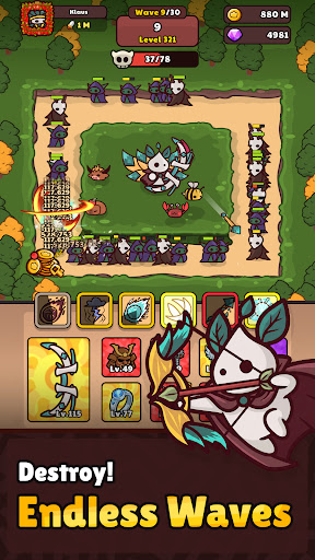 Smith Legend: Idle Rpg TD ekran görüntüsü