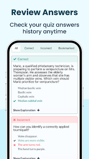 Phlebotomy CPT Exam Prep 2026 ekran görüntüsü
