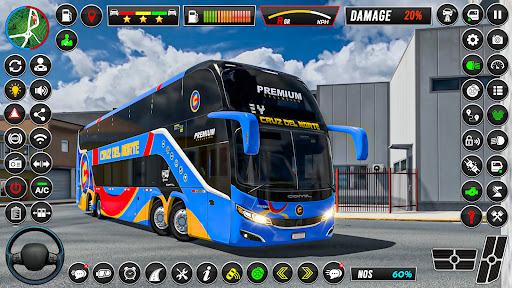 School Bus Driving coach bus ekran görüntüsü