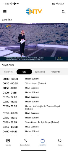 NTV ekran görüntüsü