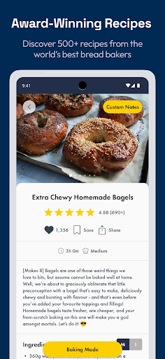 Kneady: Bread & Baking Recipes ekran görüntüsü