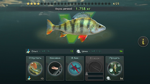 World of Fishers, Fishing game ekran görüntüsü