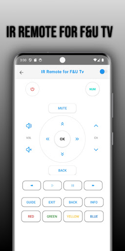 Remote for F&U tv ekran görüntüsü