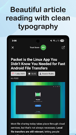 FeedFox - AI RSS News Reader ekran görüntüsü