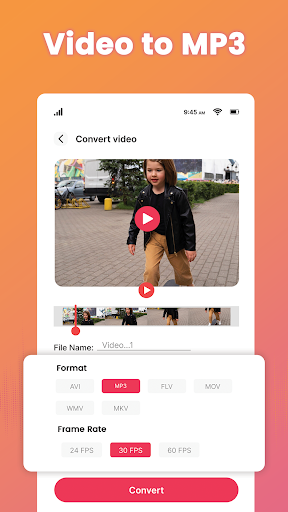 Video to Mp3: Video Converter ekran görüntüsü