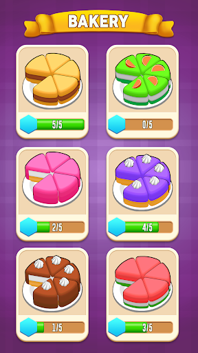 Cake Sort Puzzle - Color Match ekran görüntüsü
