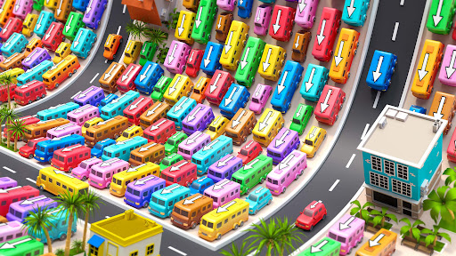 Car Jam Puzzle: Bus Parking ekran görüntüsü