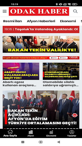 Odak Gazetesi ekran görüntüsü