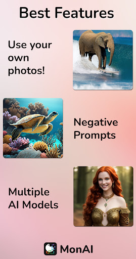 monAI - AI Art Generator ekran görüntüsü