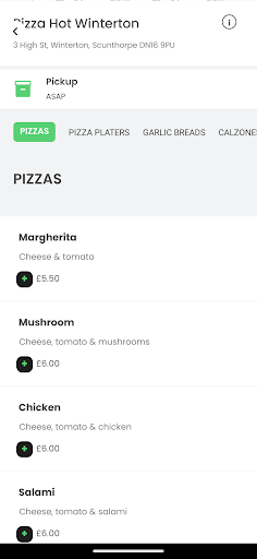Pizza Hot Winterton ekran görüntüsü