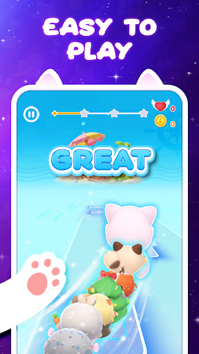 Cat Beats - Tiles Music Games ekran görüntüsü