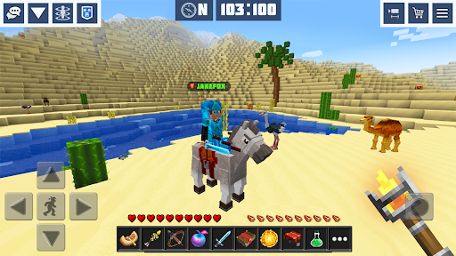 Planet Craft: Mine Block Craft ekran görüntüsü