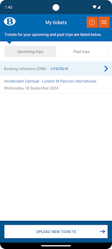 SNCB International ekran görüntüsü