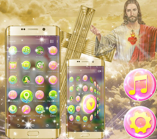 Jesus Launcher Theme ekran görüntüsü