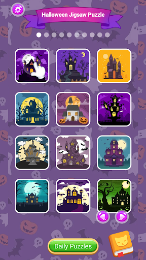 Halloween Jigsaw Puzzle ekran görüntüsü