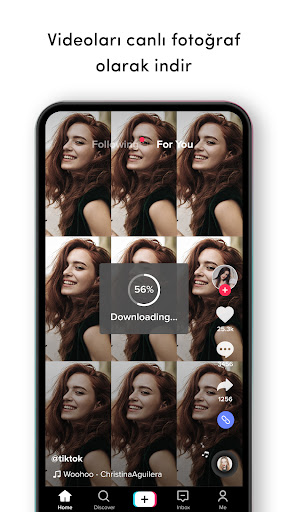 TickTock-TikTok Live Wallpaper ekran görüntüsü