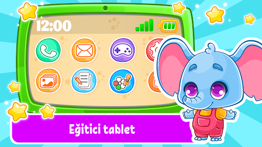 Öğrenme Tableti Bebek Oyunları ekran görüntüsü