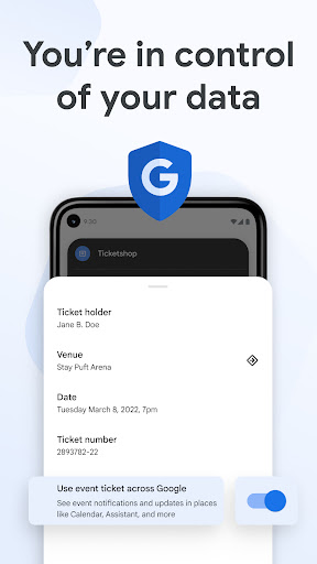 Google Wallet ekran görüntüsü