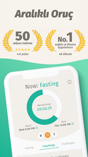 BodyFast Intermittent Fasting ekran görüntüsü
