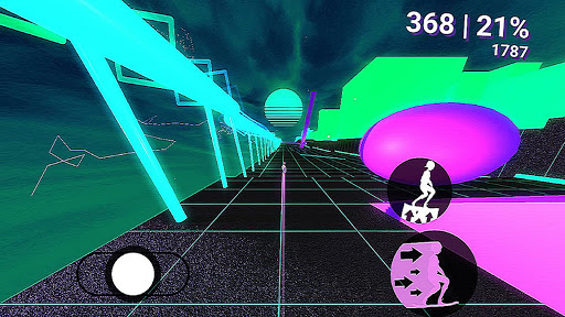 Neon Skate | Skateboard Retro ekran görüntüsü
