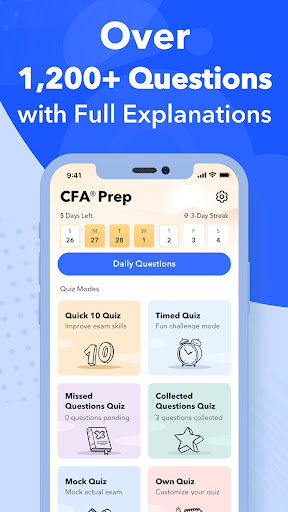 CFA Level I Exam Prep 2026 ekran görüntüsü